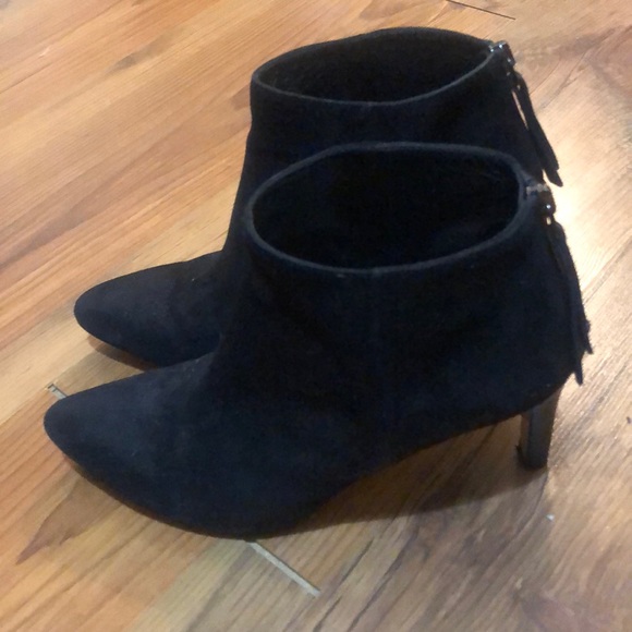 Max Mara black suede ankle boots - Picture 2 of 3
